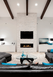 Pro-fit Alpine Ledgestone Winterhaven Modern Fireplace