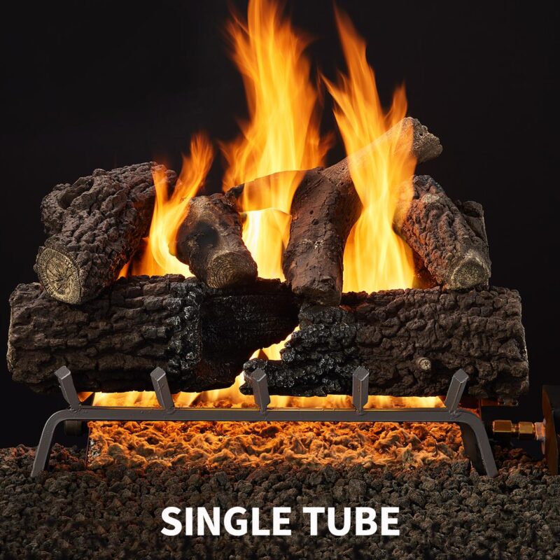 Outdoor Smoldering Timberland Oak Gas Log Set